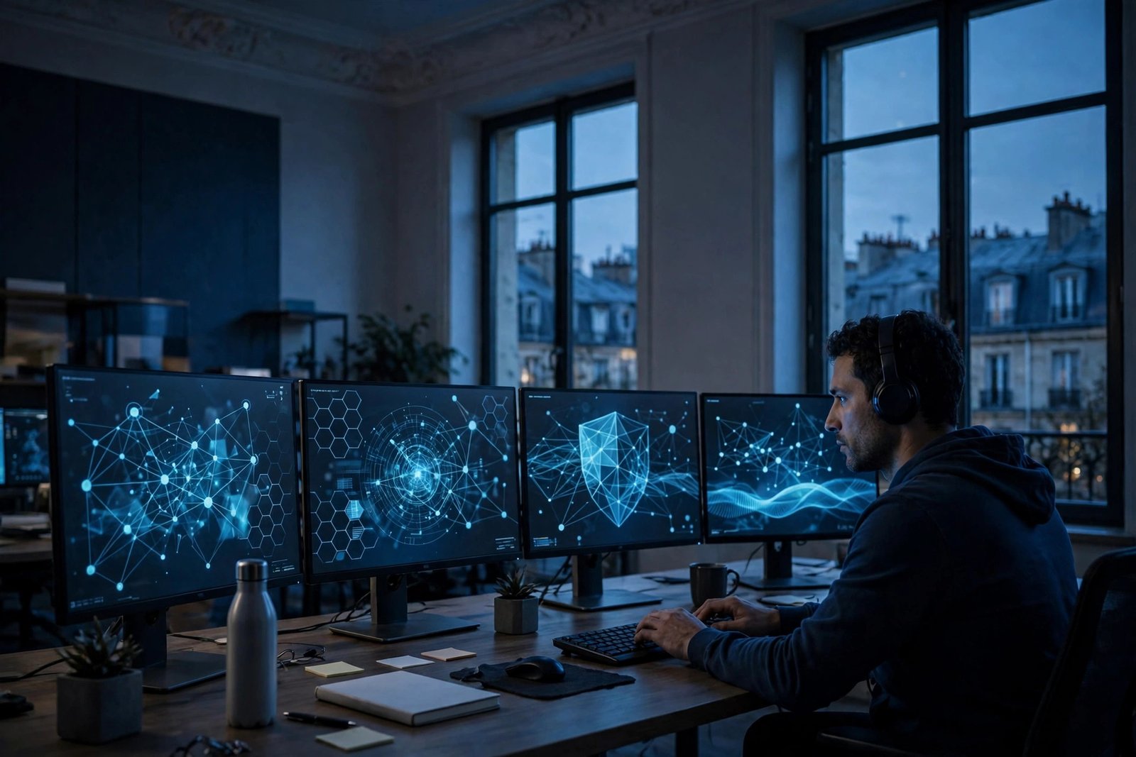 IA et cybersécurité en France : les grandes entreprises s'équipent, les petites restent à l'écart, selon l'OCDE
