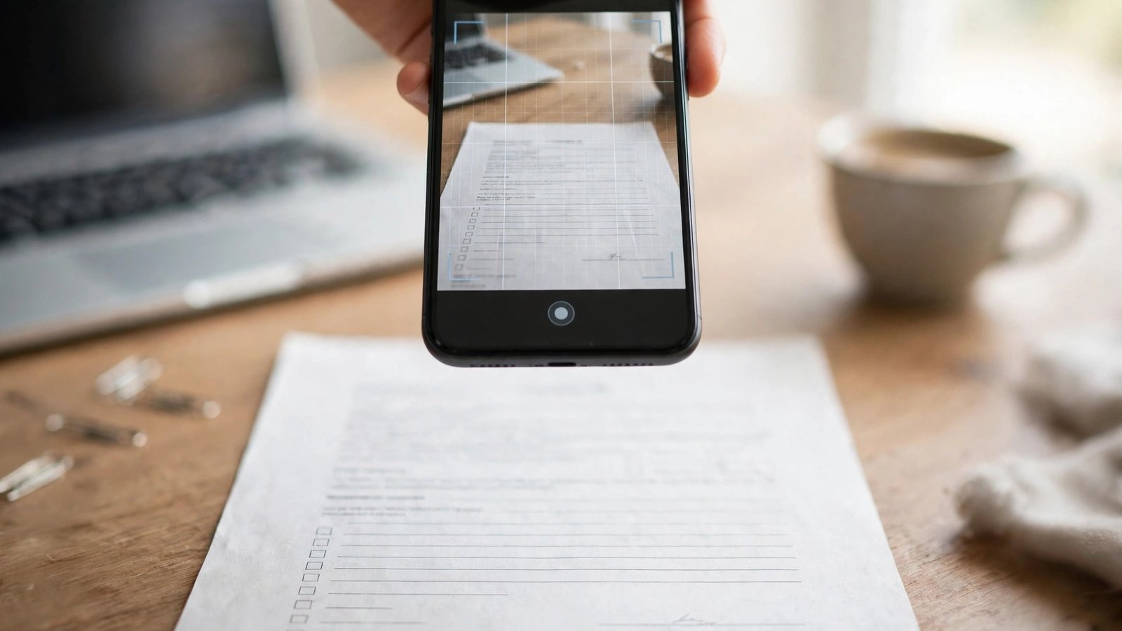 Cómo escanear documentos con el móvil y convertirlos en PDF sin aplicaciones de pago
